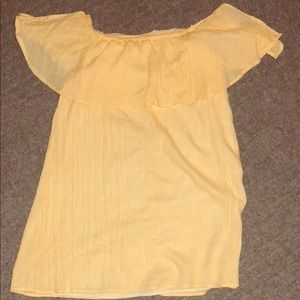 Lulus sundress in yellow